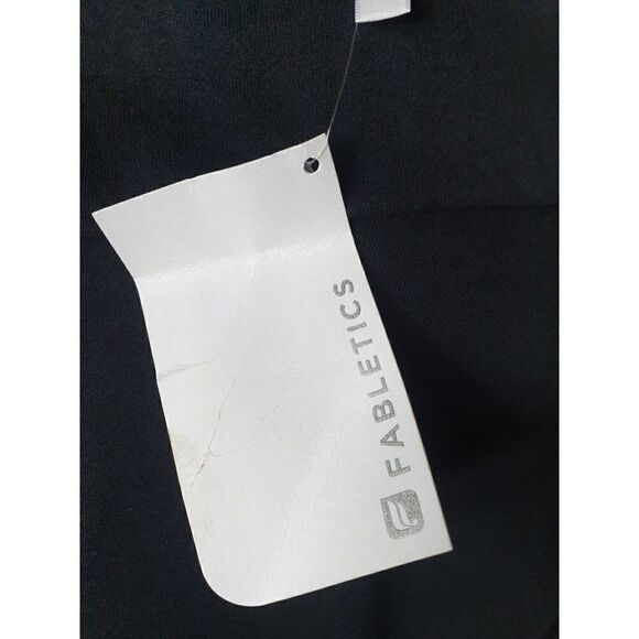 Fabletics Women's Black Peary Snap Sweatshirt Pullover Medium NWT - Picture 8 of 9